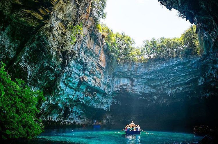 Melissani Cave